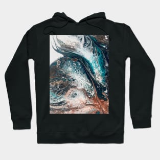 Fluid painting Hoodie